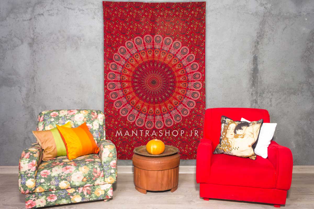 بکدراپ ماندالا قرمز