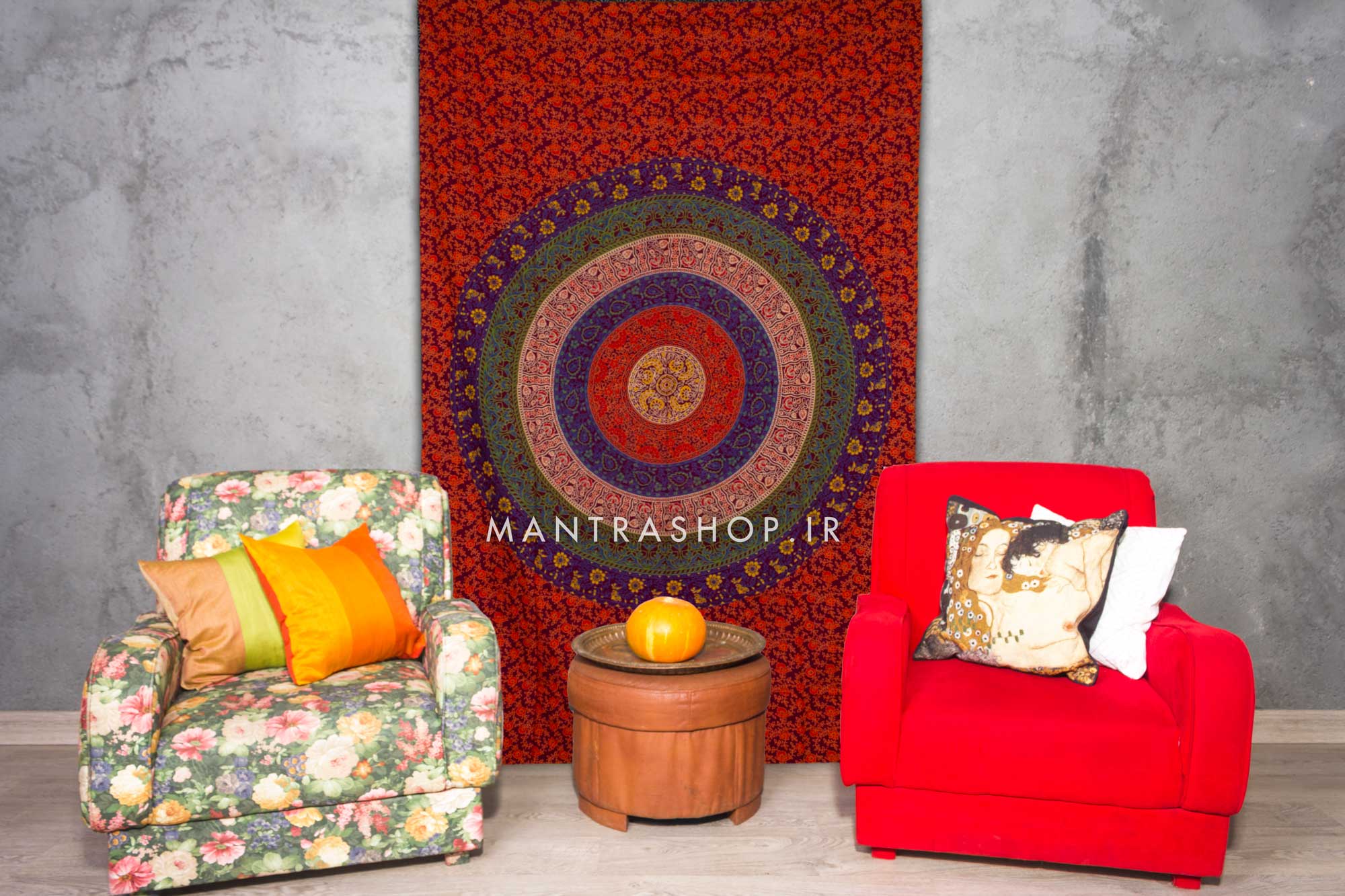 بکدراپ ماندالا قرمز