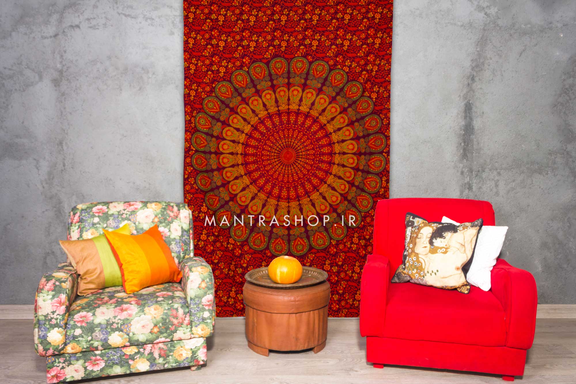 خرید روتختی یکنفره هندی