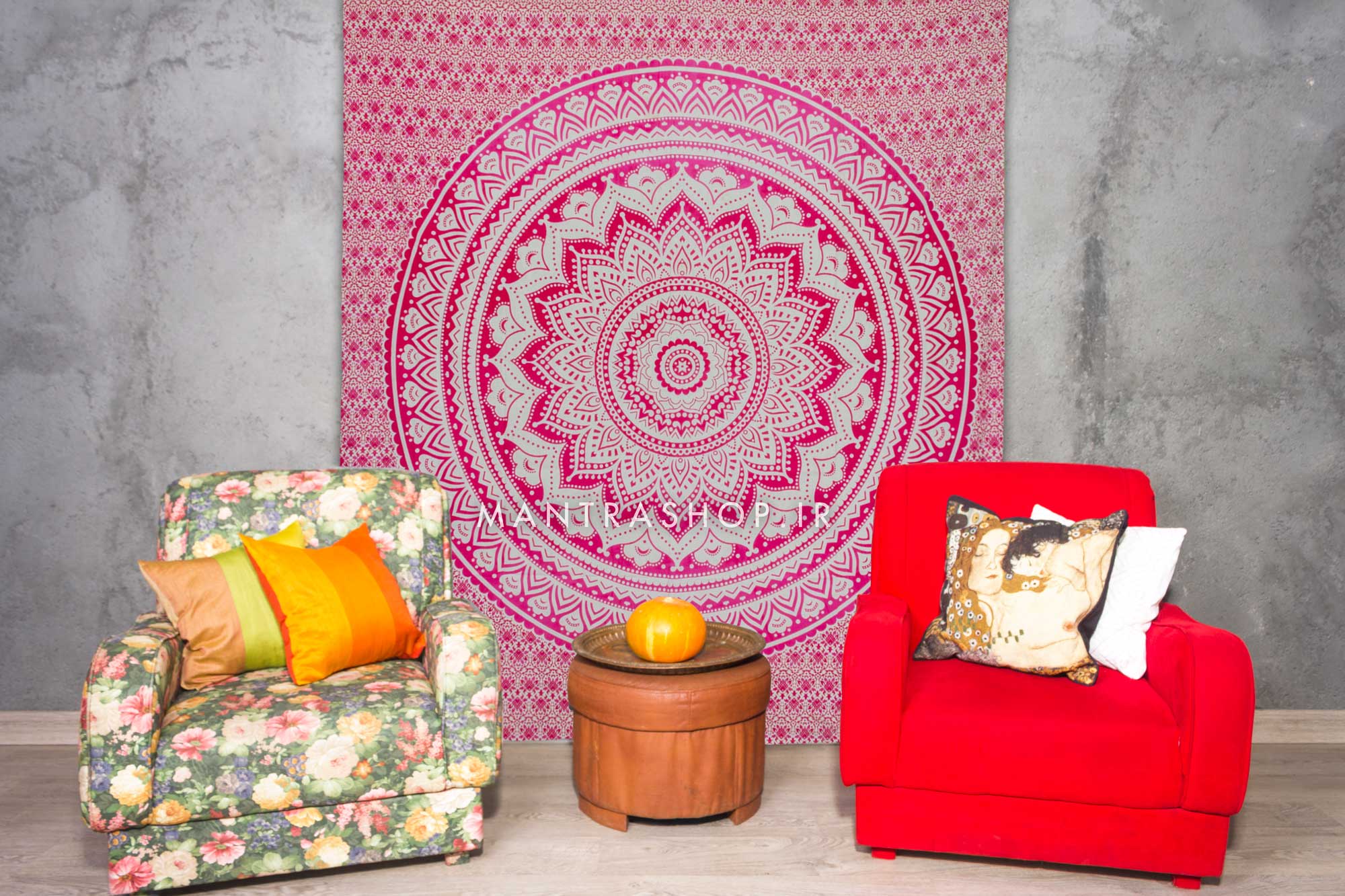 بکدراپ ماندالا صورتی