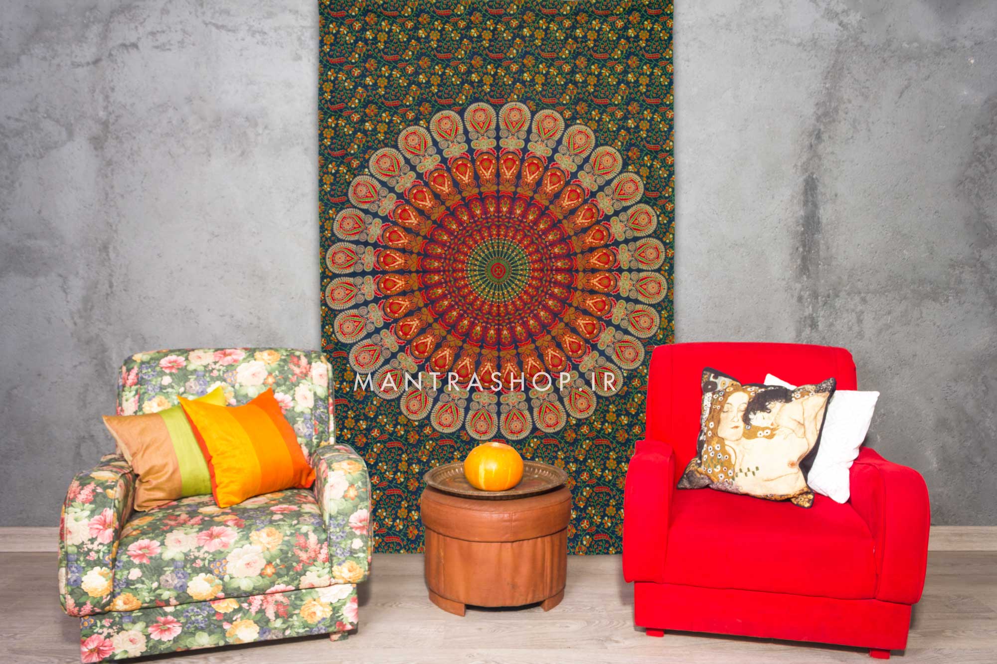 پارچه دیوارکوب ماندالا
