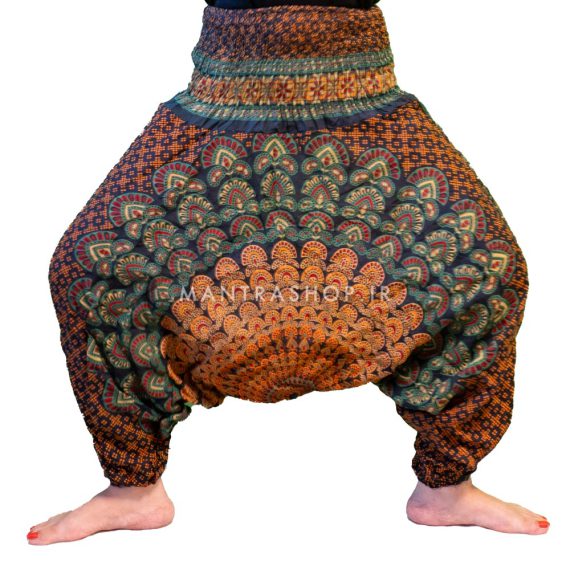 شلوار فاق بلند ماندالا